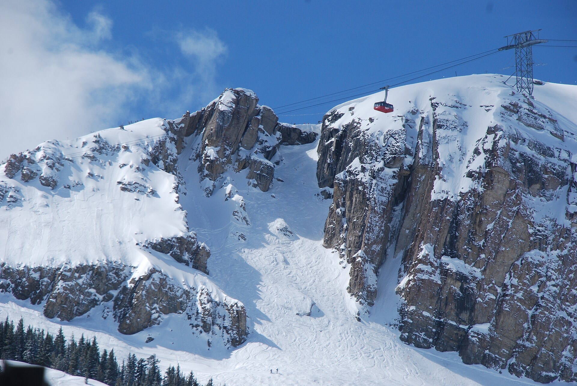 Corbet's Couloir at Jackson Hole Mountain Resort