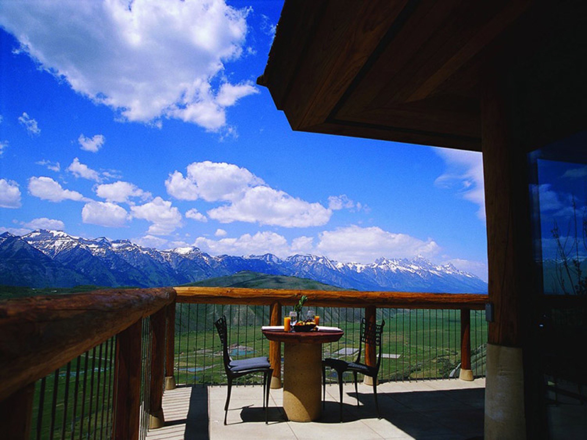 Amangani, a private residential community near Jackson Hole